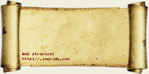 Tijana Radivojević vizit kartica